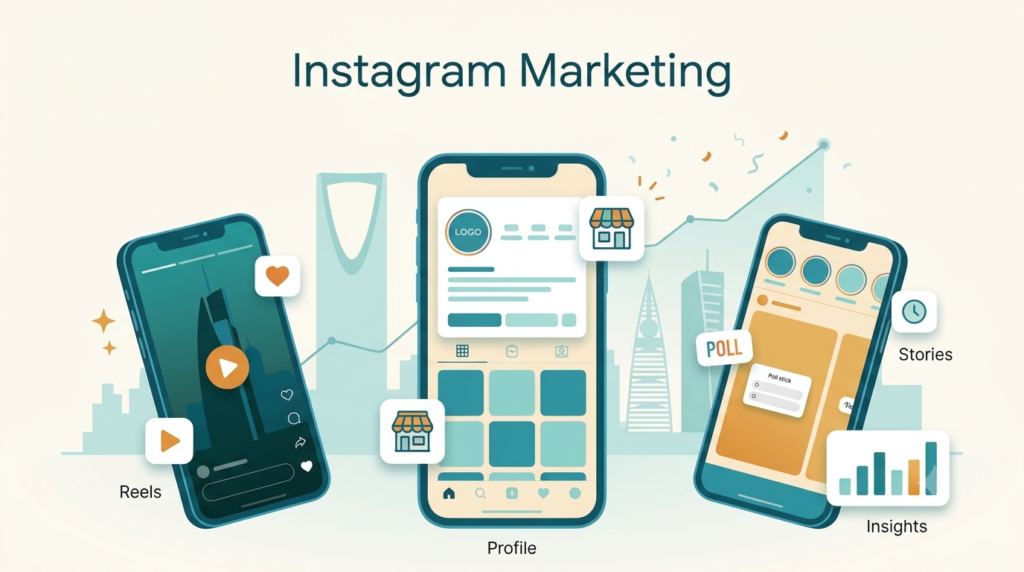 Instagram marketing for Riyadh businesses