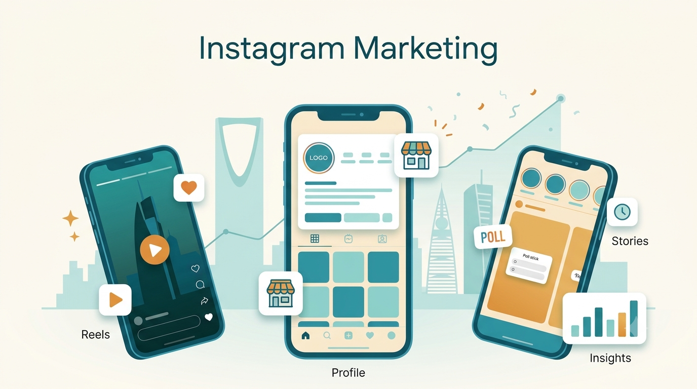 Instagram marketing for Riyadh businesses